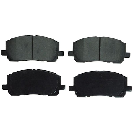 Wagner Brakes Ceramic Disc Pad Set, Zd884 ZD884